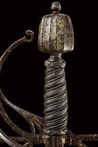 Magnifica spada da lato a tre ponti  - Asta Rare Armi Antiche e Armature da Tutto il Mondo - Associazione Nazionale - Case d'Asta italiane