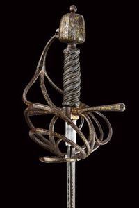 Magnifica spada da lato a tre ponti  - Asta Rare Armi Antiche e Armature da Tutto il Mondo - Associazione Nazionale - Case d'Asta italiane