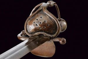 Spada alla vallona  - Asta Rare Armi Antiche e Armature da Tutto il Mondo - Associazione Nazionale - Case d'Asta italiane