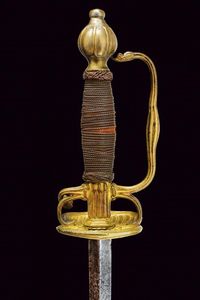 Spadino con interessante  lama incisa  - Asta Rare Armi Antiche e Armature da Tutto il Mondo - Associazione Nazionale - Case d'Asta italiane