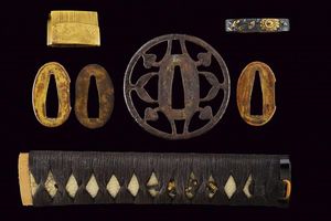 Wakizashi in koshirae  - Asta Rare Armi Antiche e Armature da Tutto il Mondo - Associazione Nazionale - Case d'Asta italiane