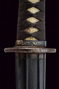 Wakizashi in koshirae  - Asta Rare Armi Antiche e Armature da Tutto il Mondo - Associazione Nazionale - Case d'Asta italiane