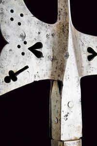 Rara alabarda traforata  - Asta Rare Armi Antiche e Armature da Tutto il Mondo - Associazione Nazionale - Case d'Asta italiane