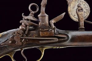 Raro prova polvere a pietra focaia  - Asta Rare Armi Antiche e Armature da Tutto il Mondo - Associazione Nazionale - Case d'Asta italiane