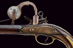 Raro prova polvere a pietra focaia  - Asta Rare Armi Antiche e Armature da Tutto il Mondo - Associazione Nazionale - Case d'Asta italiane