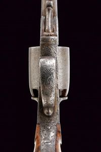 Revolver a luminello firmato F. De Luca  - Asta Rare Armi Antiche e Armature da Tutto il Mondo - Associazione Nazionale - Case d'Asta italiane