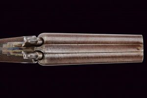 Elegante pistola a luminello a due canne di S. Merolla  - Asta Rare Armi Antiche e Armature da Tutto il Mondo - Associazione Nazionale - Case d'Asta italiane