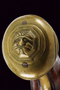 Pistola a pietra focaia alla micheletta a pietra focaia di Visconti e Penza  - Asta Rare Armi Antiche e Armature da Tutto il Mondo - Associazione Nazionale - Case d'Asta italiane