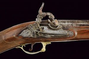 Fucile alla micheletta ridotto a luminello  - Asta Rare Armi Antiche e Armature da Tutto il Mondo - Associazione Nazionale - Case d'Asta italiane