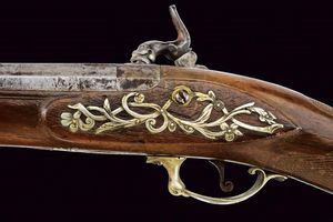 Fucile alla micheletta ridotto a luminello  - Asta Rare Armi Antiche e Armature da Tutto il Mondo - Associazione Nazionale - Case d'Asta italiane