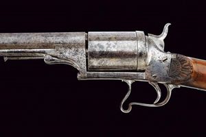 Raro fucile revolver a percussione centrale firmato F. De Luca  - Asta Rare Armi Antiche e Armature da Tutto il Mondo - Associazione Nazionale - Case d'Asta italiane