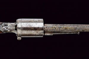 Raro fucile revolver a percussione centrale firmato F. De Luca  - Asta Rare Armi Antiche e Armature da Tutto il Mondo - Associazione Nazionale - Case d'Asta italiane