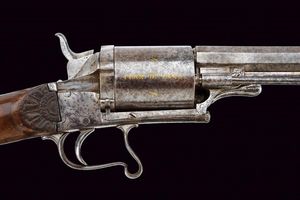 Raro fucile revolver a percussione centrale firmato F. De Luca  - Asta Rare Armi Antiche e Armature da Tutto il Mondo - Associazione Nazionale - Case d'Asta italiane