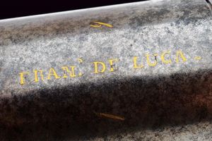 Raro fucile revolver a percussione centrale firmato F. De Luca  - Asta Rare Armi Antiche e Armature da Tutto il Mondo - Associazione Nazionale - Case d'Asta italiane