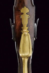 Rarissima doppietta a luminello a cani laterali di  B. Igniesti  - Asta Rare Armi Antiche e Armature da Tutto il Mondo - Associazione Nazionale - Case d'Asta italiane