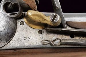 Moschettone a pietra focaia  - Asta Rare Armi Antiche e Armature da Tutto il Mondo - Associazione Nazionale - Case d'Asta italiane