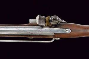 Moschettone a pietra focaia  - Asta Rare Armi Antiche e Armature da Tutto il Mondo - Associazione Nazionale - Case d'Asta italiane