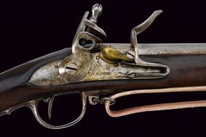 Fucile a pietra focaia con baionetta  - Asta Rare Armi Antiche e Armature da Tutto il Mondo - Associazione Nazionale - Case d'Asta italiane