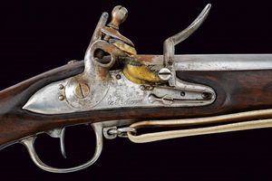 Fucile a pietra focaia da fanteria con baionetta  - Asta Rare Armi Antiche e Armature da Tutto il Mondo - Associazione Nazionale - Case d'Asta italiane