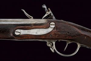 Fucile a pietra con baionetta  - Asta Rare Armi Antiche e Armature da Tutto il Mondo - Associazione Nazionale - Case d'Asta italiane