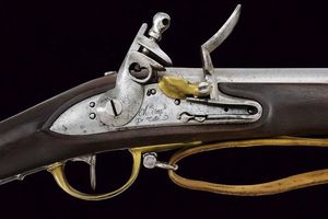 Fucile a pietra focaia da dragoni Mod. AN 9 con baionetta, d'epoca imperiale  - Asta Rare Armi Antiche e Armature da Tutto il Mondo - Associazione Nazionale - Case d'Asta italiane