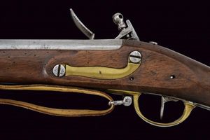 Fucile a pietra focaia da dragoni Mod. AN 9 con baionetta, d'epoca imperiale  - Asta Rare Armi Antiche e Armature da Tutto il Mondo - Associazione Nazionale - Case d'Asta italiane