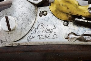 Fucile a pietra focaia da dragoni Mod. AN 9 con baionetta, d'epoca imperiale  - Asta Rare Armi Antiche e Armature da Tutto il Mondo - Associazione Nazionale - Case d'Asta italiane