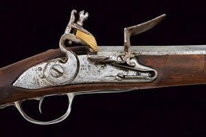 Raro fucile a pietra focaia da fanteria Mod. 1728 con baionetta  - Asta Rare Armi Antiche e Armature da Tutto il Mondo - Associazione Nazionale - Case d'Asta italiane