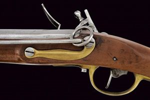 Raro moschettone a pietra sul tipo del Mod. 1786 da ussari  - Asta Rare Armi Antiche e Armature da Tutto il Mondo - Associazione Nazionale - Case d'Asta italiane