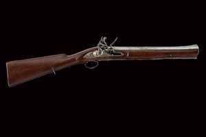 Rarissimo tromboncino a pietra focaia di Bond  - Asta Rare Armi Antiche e Armature da Tutto il Mondo - Associazione Nazionale - Case d'Asta italiane