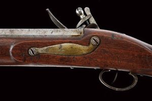 Rarissimo tromboncino a pietra focaia di Bond  - Asta Rare Armi Antiche e Armature da Tutto il Mondo - Associazione Nazionale - Case d'Asta italiane