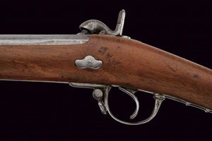Raro fucile a luminello con baionetta  - Asta Rare Armi Antiche e Armature da Tutto il Mondo - Associazione Nazionale - Case d'Asta italiane