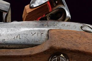 Pistola a pietra focaia da gendarmeria mod. AN 9  - Asta Rare Armi Antiche e Armature da Tutto il Mondo - Associazione Nazionale - Case d'Asta italiane