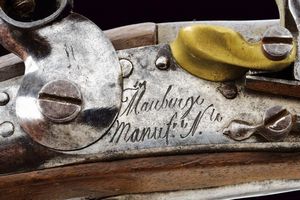 Pistola a pietra focaia da gendarmeria mod. AN 9  - Asta Rare Armi Antiche e Armature da Tutto il Mondo - Associazione Nazionale - Case d'Asta italiane