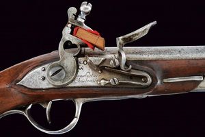 Pistola a pietra focaia Mod. 1770 da Marechaussee  - Asta Rare Armi Antiche e Armature da Tutto il Mondo - Associazione Nazionale - Case d'Asta italiane