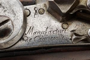 Pistola a pietra focaia da gendarmeria mod. AN 9  - Asta Rare Armi Antiche e Armature da Tutto il Mondo - Associazione Nazionale - Case d'Asta italiane