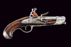 Pistola a pietra focaia da gendarmeria mod. AN 9  - Asta Rare Armi Antiche e Armature da Tutto il Mondo - Associazione Nazionale - Case d'Asta italiane