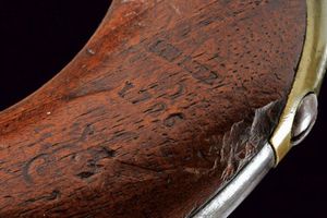 Pistola a pietra focaia Mod. 1777  - Asta Rare Armi Antiche e Armature da Tutto il Mondo - Associazione Nazionale - Case d'Asta italiane