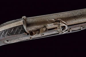 Raro archibugio a miccia con canna turca  - Asta Rare Armi Antiche e Armature da Tutto il Mondo - Associazione Nazionale - Case d'Asta italiane