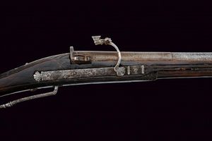 Raro archibugio a miccia con canna turca  - Asta Rare Armi Antiche e Armature da Tutto il Mondo - Associazione Nazionale - Case d'Asta italiane