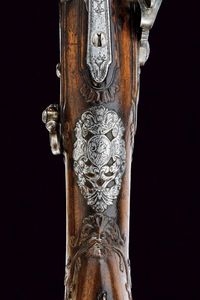Interessante fucile alla fiorentina di Zanotti  - Asta Rare Armi Antiche e Armature da Tutto il Mondo - Associazione Nazionale - Case d'Asta italiane