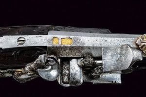 Bellissimo fucile alla fiorentina di Giuseppe Guardiani  - Asta Rare Armi Antiche e Armature da Tutto il Mondo - Associazione Nazionale - Case d'Asta italiane