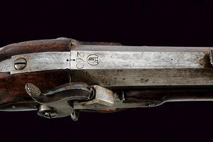 Fucile ridotto a luminello da tiro  - Asta Rare Armi Antiche e Armature da Tutto il Mondo - Associazione Nazionale - Case d'Asta italiane