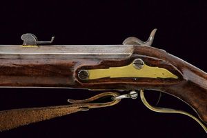 Fucile ridotto a luminello da tiro  - Asta Rare Armi Antiche e Armature da Tutto il Mondo - Associazione Nazionale - Case d'Asta italiane