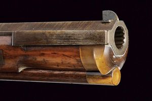 Fucile da tiro a luminello tipo cantonale firmato L. C. Perrenoud  - Asta Rare Armi Antiche e Armature da Tutto il Mondo - Associazione Nazionale - Case d'Asta italiane