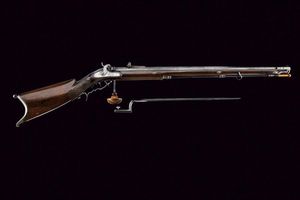 Fucile da tiro a luminello con baionetta di Bristlen e Siber  - Asta Rare Armi Antiche e Armature da Tutto il Mondo - Associazione Nazionale - Case d'Asta italiane