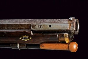 Fucile da tiro a luminello con baionetta di Bristlen e Siber  - Asta Rare Armi Antiche e Armature da Tutto il Mondo - Associazione Nazionale - Case d'Asta italiane