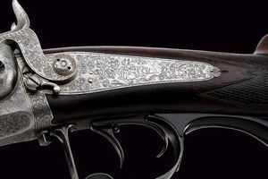 Sovrapposto a luminello firmato Pirko  - Asta Rare Armi Antiche e Armature da Tutto il Mondo - Associazione Nazionale - Case d'Asta italiane