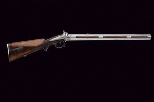 Sovrapposto a luminello firmato Pirko  - Asta Rare Armi Antiche e Armature da Tutto il Mondo - Associazione Nazionale - Case d'Asta italiane