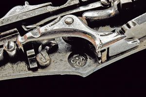 Fine pistola a ruota attribuita a Giovan Antonio Gavacciolo  - Asta Rare Armi Antiche e Armature da Tutto il Mondo - Associazione Nazionale - Case d'Asta italiane